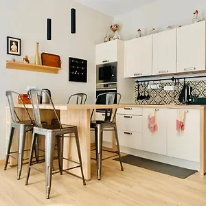Jolijoliette, Terrasse, Central, Climatise, Wifi , Garage Appartement